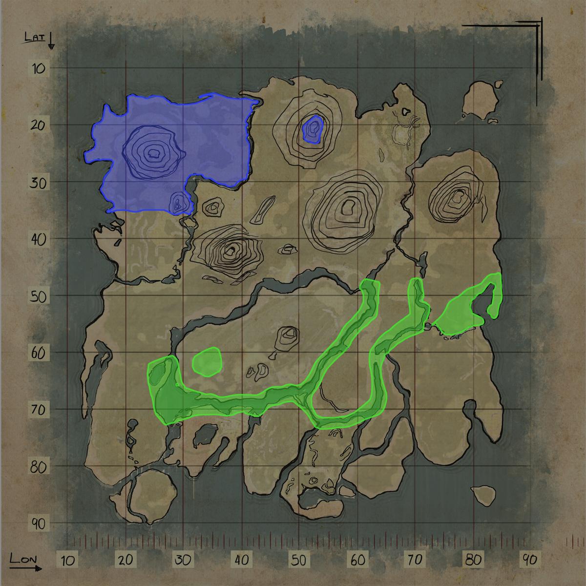 Swamp and Snow Map Changes