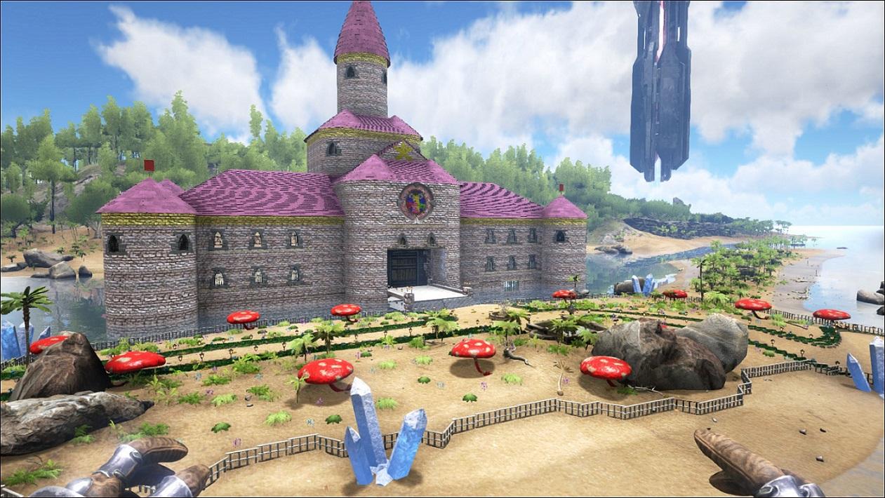 Project ark. Princess Peach Castle 3d. Street Pirate Base.