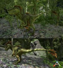 Raptor Skin in-game by Levia Draconia