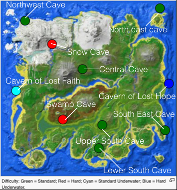 Caverns Of Lost Faith Map World Map Atlas