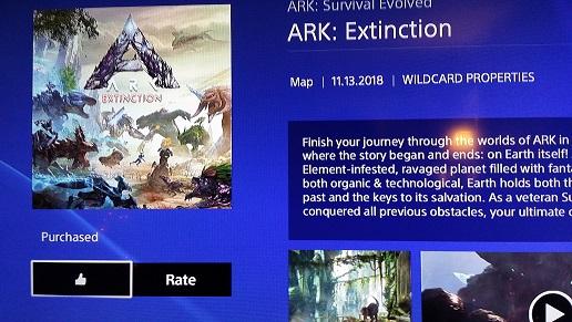 playstation store ark
