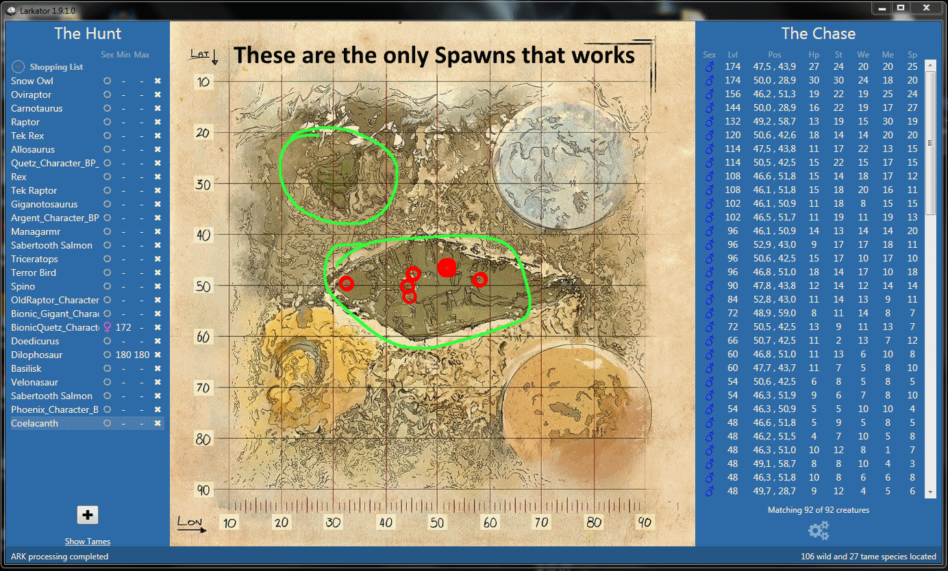 General Spawn Locations Official ARK: Survival Evolved Wiki Ovis spawns in ...