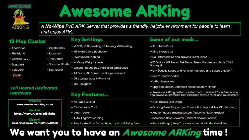 Awesome ARKing