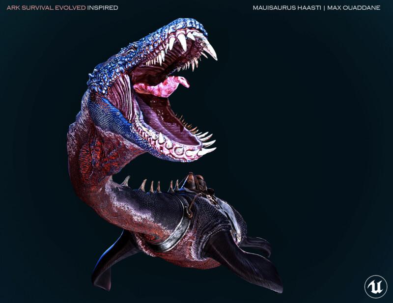 There's not that many aquatic creatures in ark. Introducing the  mauisaurus!! - Creature Submissions - ARK - Official Community Forums